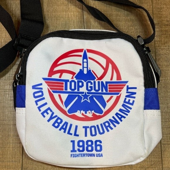 Top Gun Volleyball Tournament Crossbody Bag with Adjustable Strap EUC - Picture 2 of 7